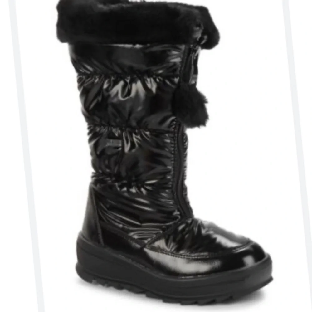 PAJAR Boots Kid's Toboggan Faux‎ Fur Waterproof
